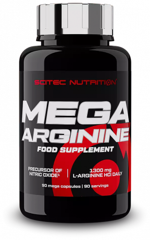 Scitec Nutrition Mega Arginine, 90 капсул