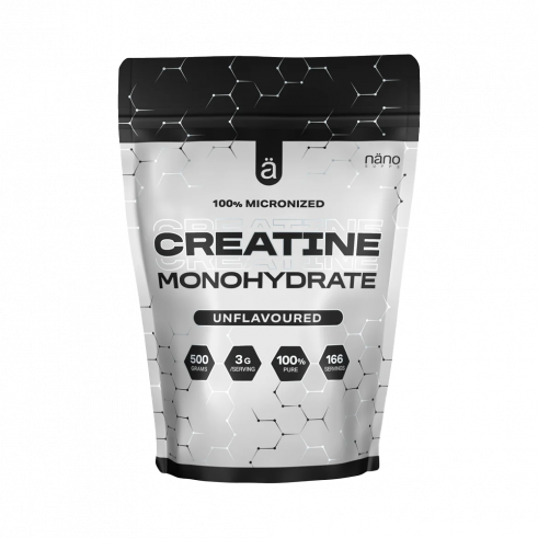 &Auml; NANO 100% Micronized Creatine Monohydrate, 100% Микронизированный Креатин Моногидрат (пакет)