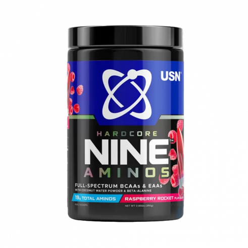 USN Hardcore Nine Aminos, Хардкор Найн Аминос, 390 грамм