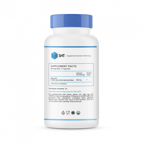 SNT Альфа ГФХ 600 мг, 60 капсул