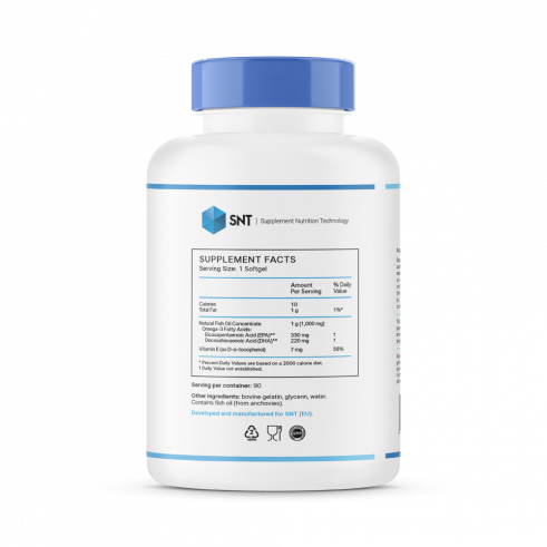 SNT Omega 3 Mega, 90 капсул