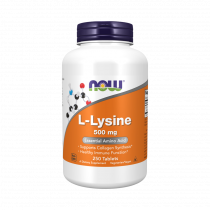 NOW L-Lysine 500 mg, L-Лизин 500 мг