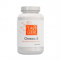 ТАЙGER Omega-3 1620mg, 60 капсул