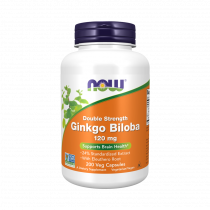 NOW Ginkgo Biloba, Гинкго Плюс, 200 капсул